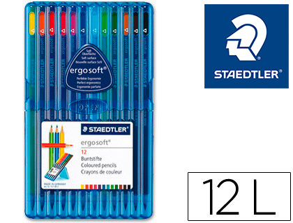 12 lápices de colores Staedtler Ergosoft